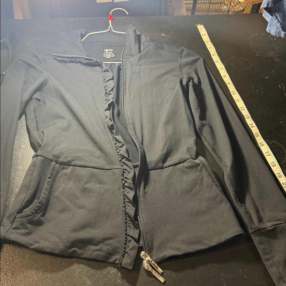 Black Zip-Up Jacket